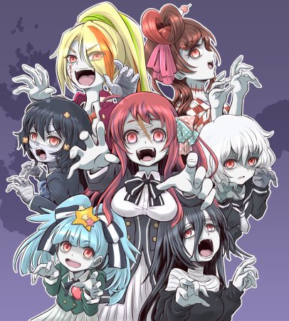 Адопты персонажей зомби