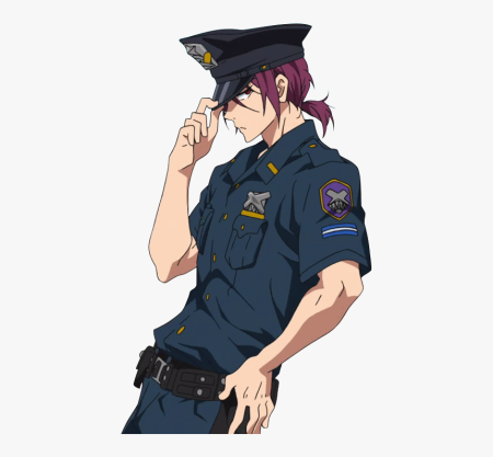 Рин Мацуока полицейский арт