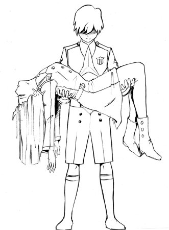 Зеро ту раскраска