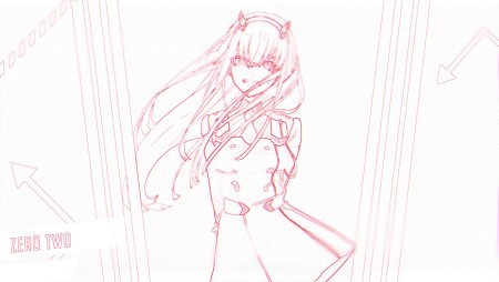 Аниме картинки для срисовки карандашом
