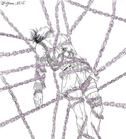 Закованный в цепи аниме