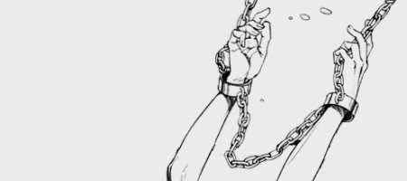 Аниме руки в цепях