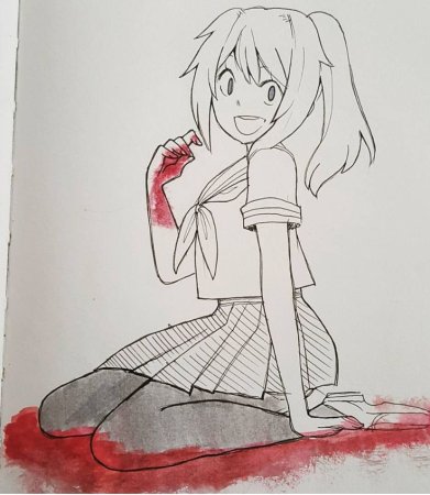 Яндере симулятор для срисовки