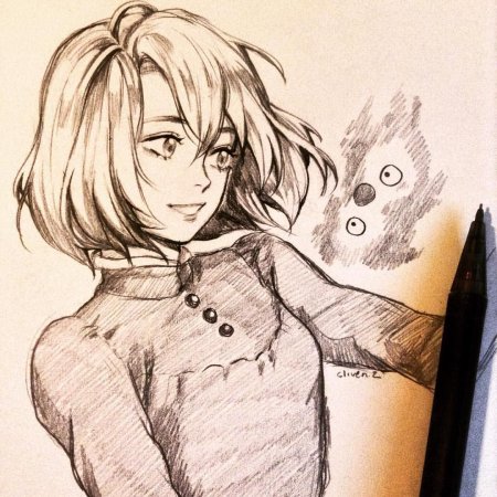 Хаул Ходячий замок скетч