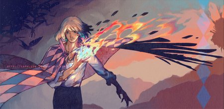 Хаул Ходячий замок арт