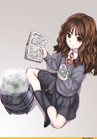 Гермиона Грейнджер в стиле аниме