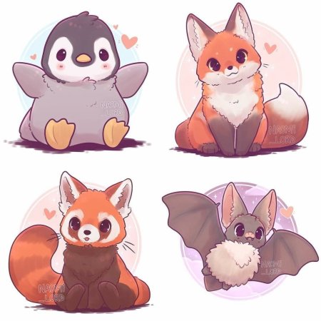 Наоми Лорд лисы Каваи