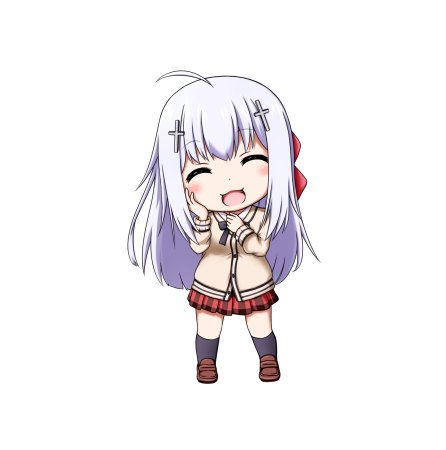 Чиби аниме Габриэль бросает школу