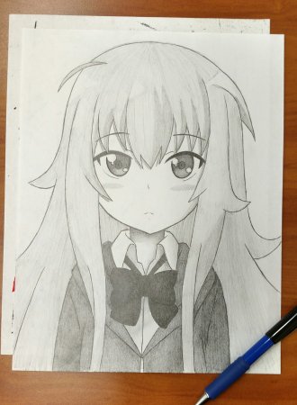 Габриэль аниме рисунок