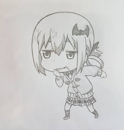 Аниме Габриэль бросает школу