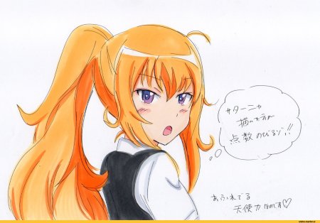 Габриэль из аниме Габриэль бросает школу для срисовки