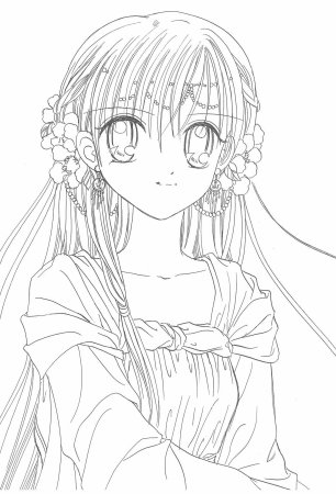 Раскраски японские аниме