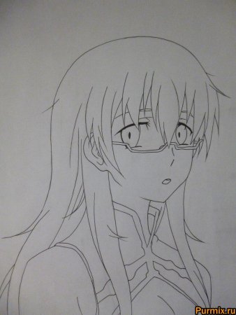 Шелли убийца акаме карандашом