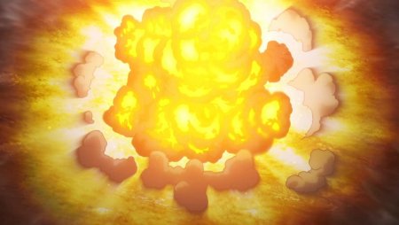 Ядерный взрыв аниме