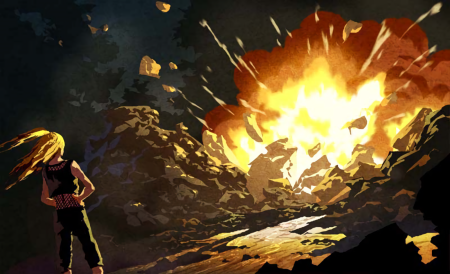 Взрыв в аниме Дейдара