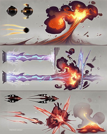 Взрыв стихий Геншин