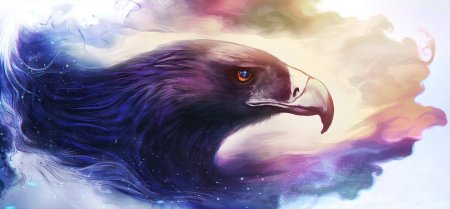 Орел красивый арт