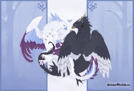 Аниме белый Орел