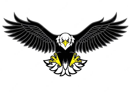 Орёл с расправленными крыльями символ