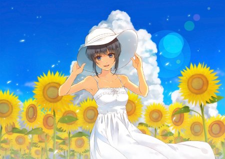 Ромашки аниме