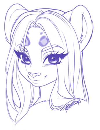 Фурри для срисовки