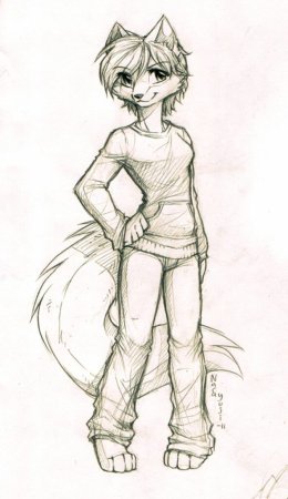 Стиль рисования фурри