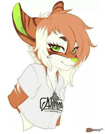 Волчица фурри аниме