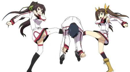 Аниме Kick groin