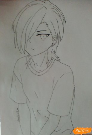 Сатана на подработке для срисовки