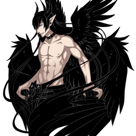 Люцифер Падший ангел аниме сатана