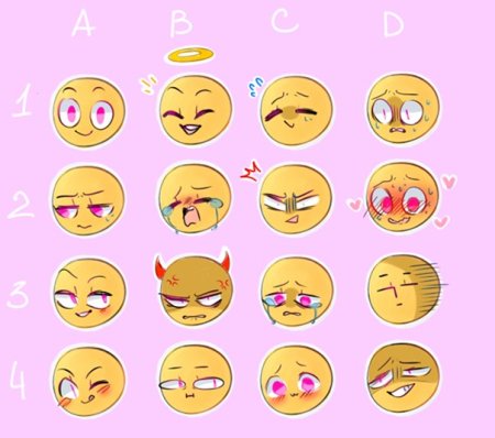 Эмоции для рисования