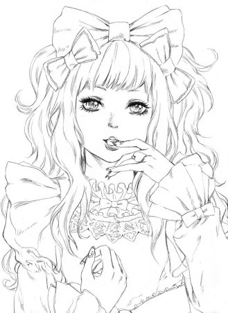 Раскраски а нтистрес аниме