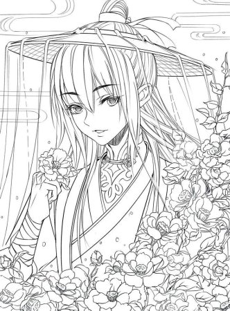 Раскраски антистресс принцессы