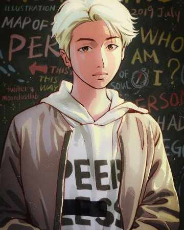 BTS аниме Намджун