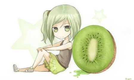 Девочка киви