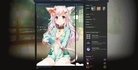 Аниме витрины для стим