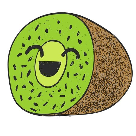 Киви рисовать