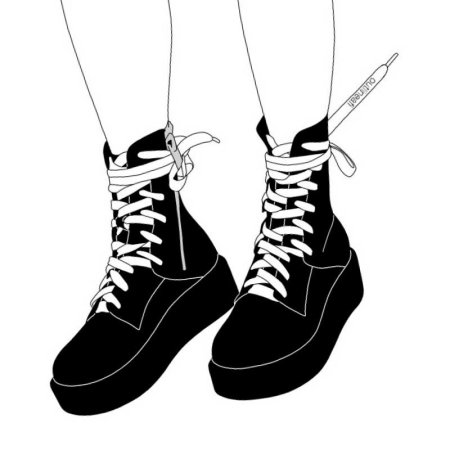 Кроссовки для срисовки