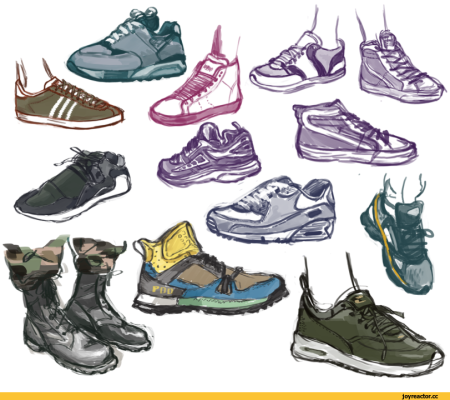 Кроссовки туториал