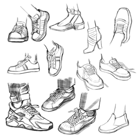 Кроссовки референс спереди