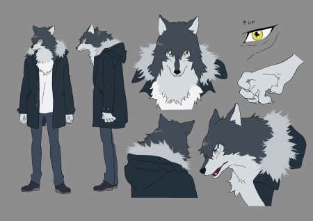 Волчьи дети Амэ и Юки персонажи