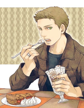 Дин Винчестер сверхъестественное аниме