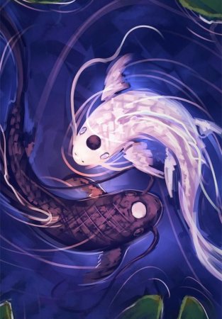 Японский призрак-рыба арт