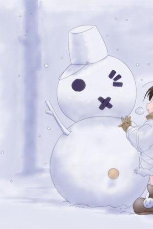 Девушка Снеговик аниме
