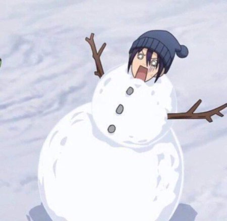 Аниме Снеговик