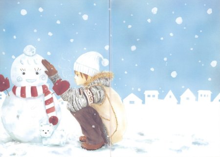 Анимешный Снеговик