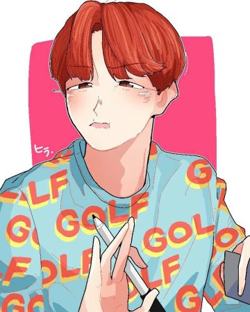 Чон Хосок аниме