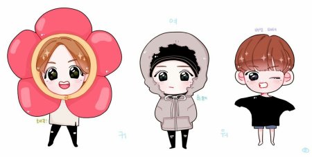 Чиби Хосок из БТС