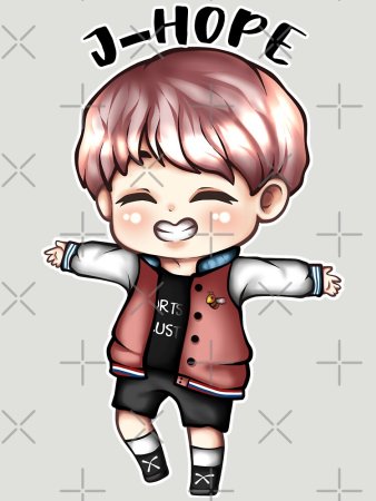 Чиби БТС Хосок