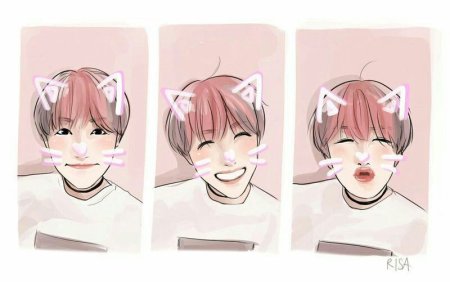 БТС мультяшные Хосок